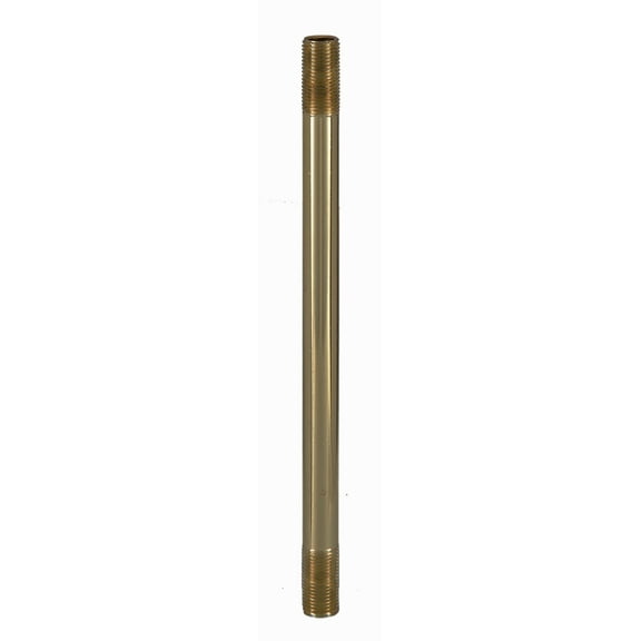 B&P Lamp® 8 Inch Solid Brass 1/8 Ip Threaded Rod