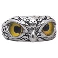 thumbnail image 2 of keepw Owl Eye Ring Metal Alloy Made Retro Suitable For Any Occasion Durability Gold 1Set, 2 of 6