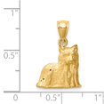 thumbnail image 4 of 14k Yellow Gold Yorkshire Terrier Pendant, 4 of 5