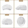 thumbnail image 2 of Minzimin Newsboy Cap for Men Flat Cap 100% Cotton Irish Gatsby Ivy Golf Cabbie Hat Driving Hat, 2 of 4