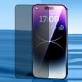 thumbnail image 3 of IOS Phone Antipeeping Tempered Glass Screen Protector - HD Anti-Fingerprint, Explosion-Proof, Scratch-Resistant for 16, 16 Pro, 16 Plus, 16 Pro Max, 3 of 7