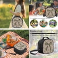 thumbnail image 4 of Pzuqiu Mallard Duck Camo Bow School Backpack Set for Girls 8-10 with Lunch Box,Water Bottle Holder,Pencil Bag & Keychain Set of 5,17 Inch Lightweight Bookbag for 2nd-4th Grade, Back to School Gifts, 4 of 6