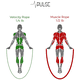 thumbnail image 4 of Juego de cuerda para saltar con peso de pulso y cuerda con peso ajustable, 4 of 5