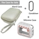 thumbnail image 2 of Accesory JCHPINE Funda de silicona y funda rígida de viaje para altavoz Bluetooth ultraportátil JBL Go 4, 2 of 7