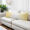 thumbnail image 2 of Yellow Ombre Body Pillow Covers 20"x54", Modern Gradient Abstract Art Soft Brushed Microfiber Breathable Throw Pillow Covers, Decorative Pillowcase with Zipper for Couch Sofa Bedroom Living Room, 2 of 9