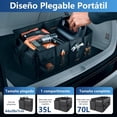 thumbnail image 3 of Organizador Cajuela Plegable, Portátil Caja de Almacenamiento Universal para Auto, Organizador de Maletero de Coche Impermeable para SUV, Vehículo, Camión, 3 of 7