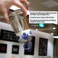 thumbnail image 6 of Large Capacity Fitness Sports Water Bottle With Straw Cup With Straw Cup With Graduated Flat Spout, Edibility Grade Plastic, Leakproof Popup Cap, For Gym, Outdo, 6 of 6