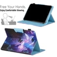 thumbnail image 4 of Universal Case for 6.5-7.5" Tablet, Dteck Pretty Pattern PU Leather Stand Cover for Kindle Fire 7/Galaxy Tab A 7"/Galaxy Tab E Lite 7"/RCA Voyager 7" and more 6.5 - 7.5 in tablet,14 Dreamy Butterly, 4 of 5