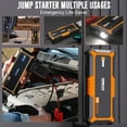 thumbnail image 6 of GOOLOO GP4000 4000A Peak Car Jump Starter, 12V Portable Battery Booster for All Gas & 10.0L Diesel Engines, USB-C Fast Charge Power Bank, SuperSafe Protection, Emergency Starter Pack, 6 of 9