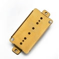 thumbnail image 2 of Placa base de pastilla doble de latón para guitarra eléctrica de 6 cuerdas, accesorio dorado PUENTE 52MM, 2 of 9