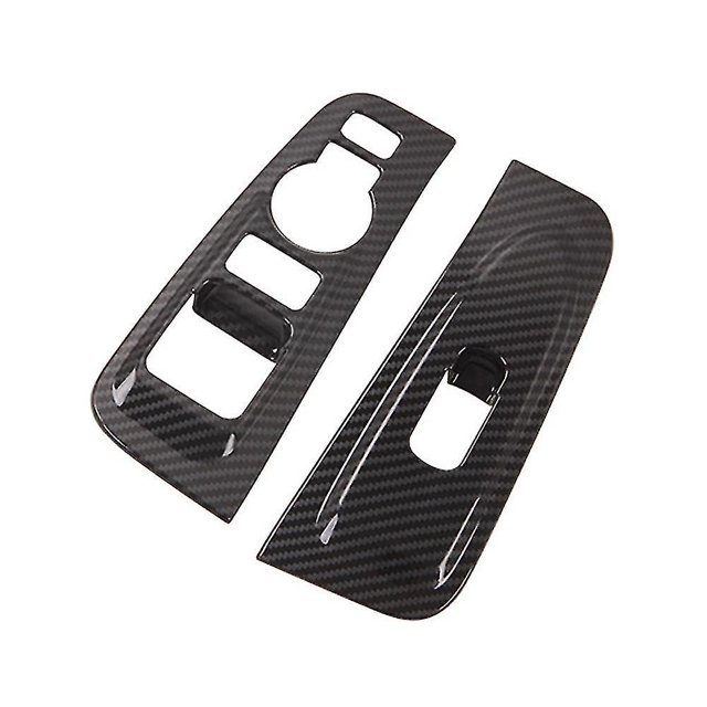 Embellecedor de Reposabrazos de Fibra de Carbono ABS YONGSHENG 2 uds para Hyundai Grand Starex H1 19-20