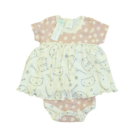 

Pre-owned Tesa Babe Girls Ivory | Pink | Cats Dress size: 3-6 Months