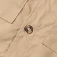 thumbnail image 6 of BTDECLAR Men's Button Down Shirts Solid Color Casual Short Sleeve Work Shirts Loose Fit Lightweight Basic Summer Shirts with Pockets, 6 of 8