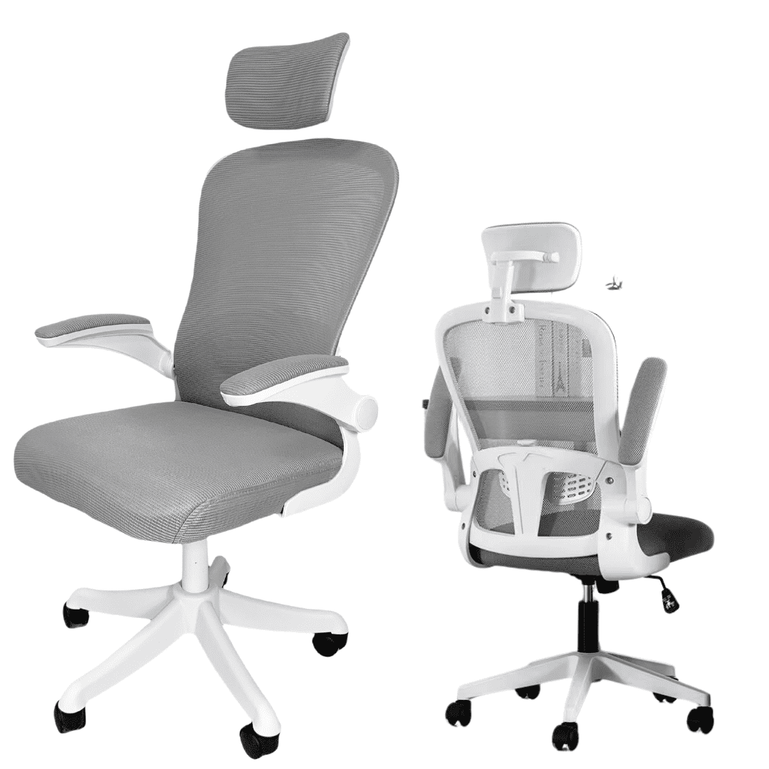 Silla Escritorio Oficina Ejecutiva Ergonómica Tapizado Mesh Negro - Main Image