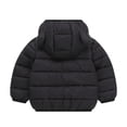 thumbnail image 3 of GigrtiJin 1T-8T Kids Puffy Coats Long Sleeve Hoodie Coats Girls Winter Cute Zip up Casual Going Out Coats with Pockets, 3 of 7