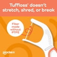 thumbnail image 6 of Plackers OrthoPick® Floss Picks Designed for Braces, Tuffloss®, FlipPick® Clean Between Brackets, 36 Flossers, 6 of 10
