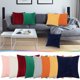 thumbnail image 1 of Funda de almohada de pana 45x45cm - Cojín moderno de sofá de color sólido con cremallera oculta, tela suave y lavable para decorar el salón, 1 of 1