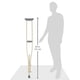 thumbnail image 2 of Muletas de madera Sammons Preston, tamaño adulto, sin látex, soportes resistentes para piernas después de lesiones o cirugías, altura ajustable y muletas con asa para personas mayores, discapacitadas, 2 of 2