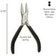 thumbnail image 5 of Alicates de Punta Redonda Doble The Beadsmith 12.7 cm con Mandíbulas de Nylon, 5 of 7