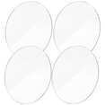 thumbnail image 1 of BRIGHTFUFU 4 protectores de pantalla de vidrio templado transparentes antiarañazos, compatibles con Samsung Galaxy Watch 3, 1 of 8