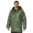 thumbnail image 3 of N-3B Snorkel Parka Flight Jacket, Sage, 3XL, 3 of 8