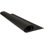Ghent's Resin 4' x 12' 1/16" Thick Rubber Tack Roll in Black