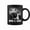 Light Blue, variant on Pug Taking Selfie Totality 04 08 24 Total Solar Eclipse 2024 Coffee Mugs