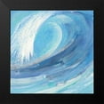 thumbnail image 2 of Hristova, Albena 12x12 Black Modern Framed Museum Art Print Titled - Surfs Up, 2 of 5
