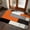 Orange Gray Black, variant on Small Door Mat Indoor Outdoor 15.7"x23.6",Fall Absorbent Non Slip Entry Rug,Thanksgiving Watercolor Orange Green Maple Leaf Low Profile Welcome Mat for Front/Side Door Apartment Entrance Bathroom