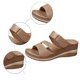 thumbnail image 4 of MKLEKYY Sandalias Casuales para Mujer 2025, Nuevas Zapatillas de Tacón Bajo para Mujer de Comercio Exterior, Sandalias Informales de Tacón Bajo Con Boca de Pez y Una Palabra Grande, 4 of 4