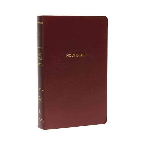 Pre-Owned NKJV, Gift and Award Bible, Leather-Look, Burgundy, Red Letter Edition (Imitation Leather) 0718075072 9780718075071