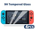 thumbnail image 2 of Película protectora de pantalla de vidrio templado de primera calidad compatible con Nintendo Switch para Switch Oled Protectores antiarañazos Película protectora 9H, 2 of 5