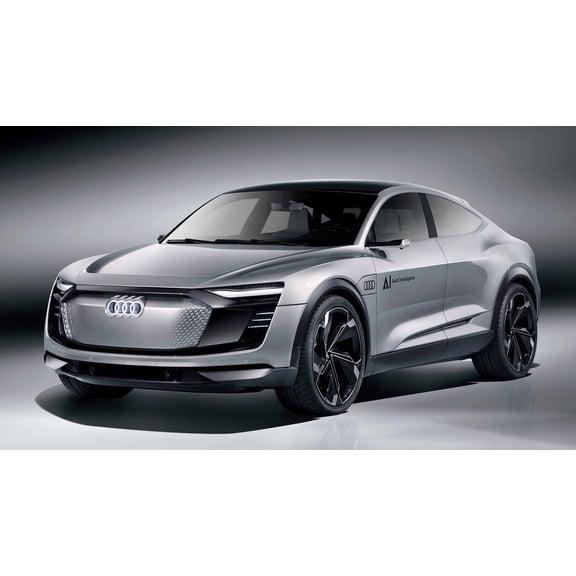 2017 Audi Elaine - 12x18 Inch Laminated Poster - Stunning Detail and Bold Colors