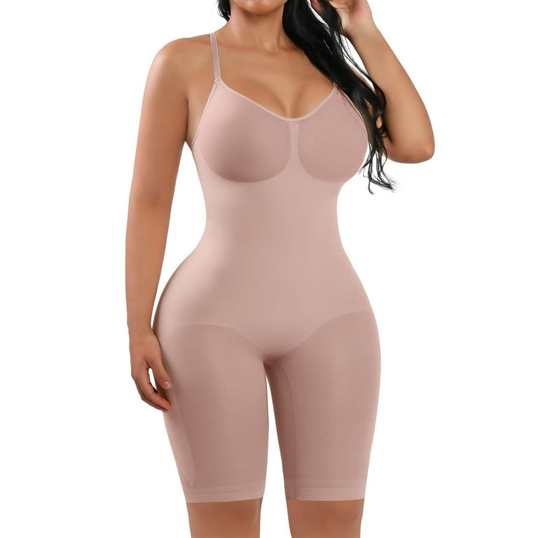 Pop Closets Shapewear for Women Tummy Control Seamless Bodysuit Slim Full  Body Shaper Fajas Colombianas Waist 