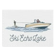 thumbnail image 2 of Echo Lake, Pennsylvania, Ski Echo Lake, Water Skiing with Boat (1000 Piece Puzzle, Size 19x27, Challenging Jigsaw Puzzle for Adults and Family, Made in USA), 2 of 4