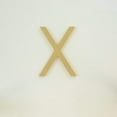 thumbnail image 4 of Package of 1, 18 Inch X 1/2" Thickness MDF Letter X in The Century Gothic Font, Thick, Upper Case for Art & Craft Project, Made in USA, 4 of 4