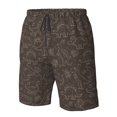 thumbnail image 4 of Logiee Dinosaur Print Mens Swim Trunks Quick Dry Board Shorts,Breathable Hawaii Beach Shorts Swimwear Bathing Suits-Medium, 4 of 6