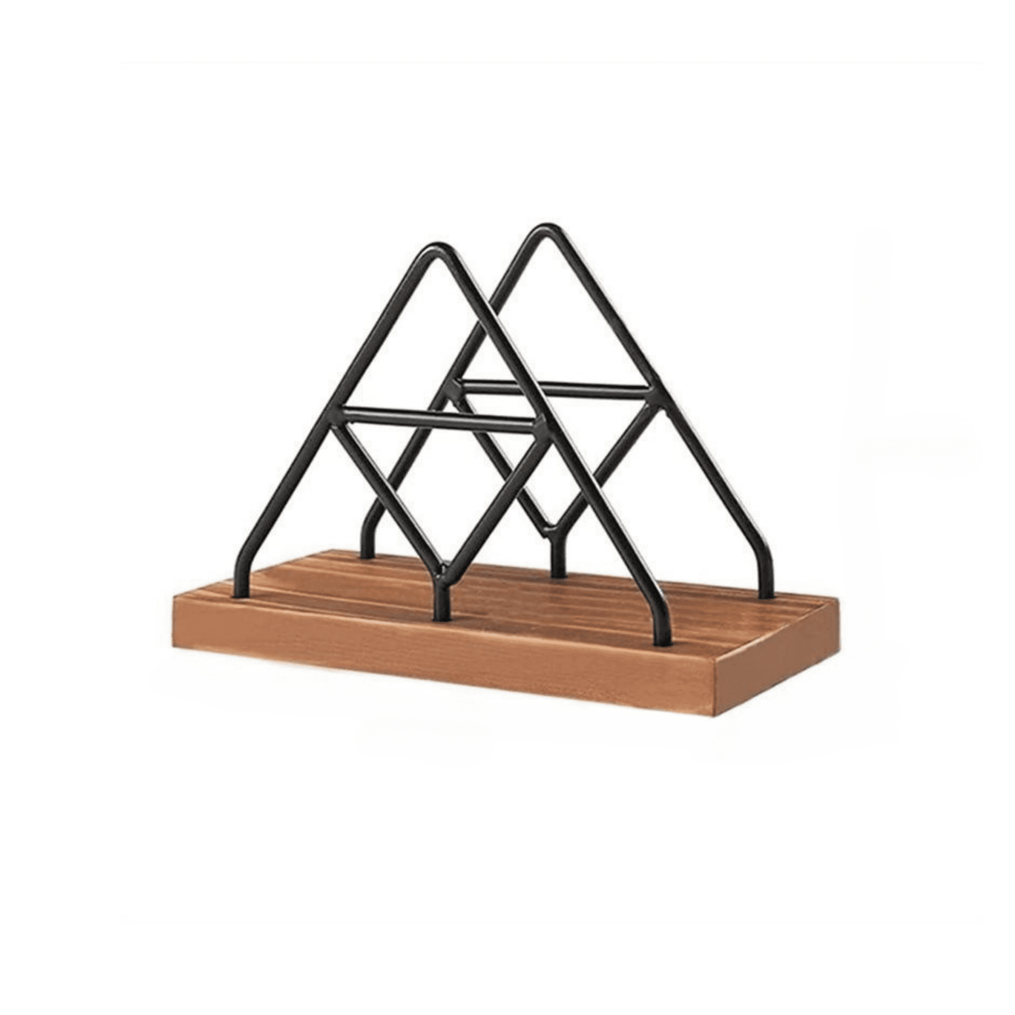 Cipaher Modern Farmhouse Napkin Holder Upright Vintage Napkin Storage