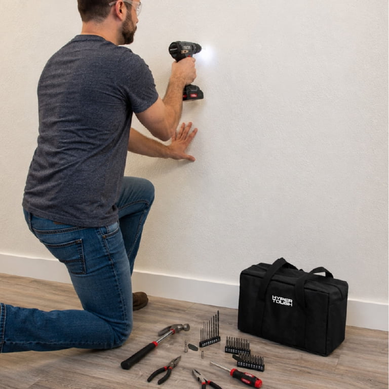 Hyper Tough 12V Brushless Cordless Drill Kit, 50-Piece photo 8