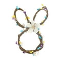 thumbnail image 1 of TIELUTT Easter Napkin Rings Handmade Wooden Easter Bunny Rabbit Napkin Rings Spring Floral Rattan Vise 5 1/2 Replacement Steel Clamps Set Variety Clamp Frame Welding Clamps 18 Clamps for Installing C, 1 of 4