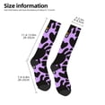 thumbnail image 2 of Naloa Cartoon Black Cats Thigh High Socks Extra Long Stretchy Sock Women Over Knee High Opaque Stocking Daily Wear, 2 of 6