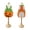 AXXL Orange, variant on Halloween Pumpkin Pet Costume with Adjustable Straps, XS-XXL Sizes for Small to Large Dogs Cats Holiday Outfit