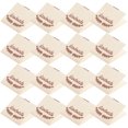 thumbnail image 1 of BESTYASH 100Pcs Beige Handmade Tags Fabric Sewing Labels for Clothing Embellishment and Crafts, 1 of 5