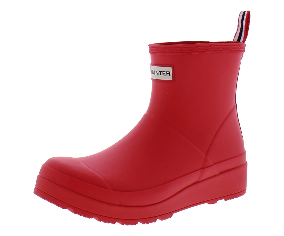 Hunter Play Short Boot Womens Shoes Size 9, Color: Arctic Moss