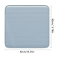 thumbnail image 2 of sruoe Seat Cushion, Indoor Seat Cushions, Seat Pads for Kitchen Chairs, Floor Cushion, Square Non Slip Breathable Cushions, Seat Pads for Chairs, Home, Dining, Kitchen, 2 of 6