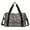 white, variant on Women's Leopard Print Travel Duffel Bag – Lightweight Weekender Overnight Tote with Adjustable Shoulder Strap for Gym, Yoga, Workouts, Weekend Trips & Travel