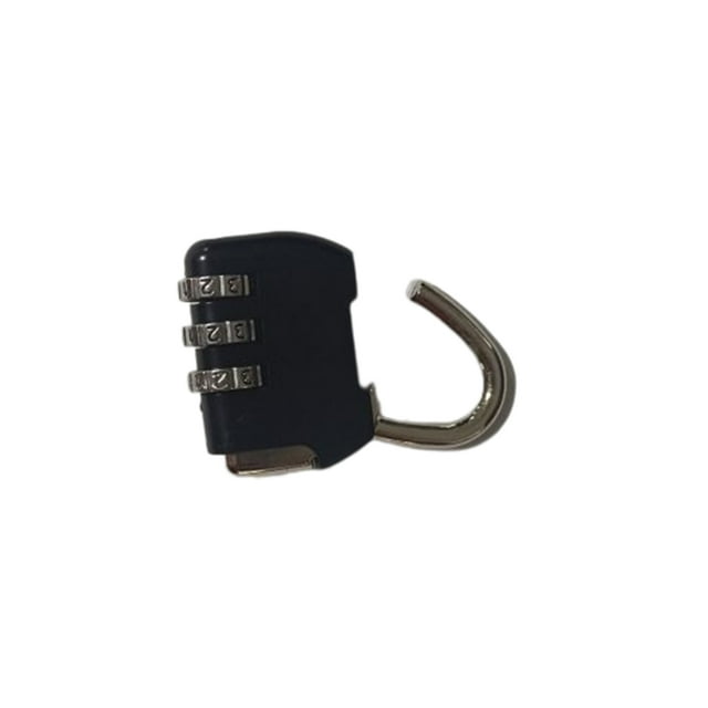 Speravity Candado para maleta con contraseña, código de combinación de aleación de Zinc Digital, estuche para equipaje, candado para mochila, Hardware Herramientas y ferretería Tipo 1/Negro Speravity TO001083-00