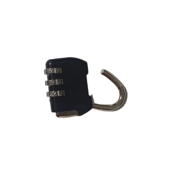 Speravity Candado para maleta con contraseña, código de combinación de aleación de Zinc Digital, estuche para equipaje, candado para mochila, Hardware Herramientas y ferretería Tipo 1/Negro Speravity TO001083-00