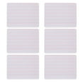 thumbnail image 1 of WEUVEB 6Pack Erasable Note Boards White Hardboard for Reusable Writing in Classroom and Office, 1 of 8