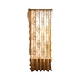 thumbnail image 2 of MMJ Sheer Curtains Floral Lace Embroidery Rod Pocket Semi Transparent Window Panel for Living Room Bedroom 62.99x55.12in, 2 of 6